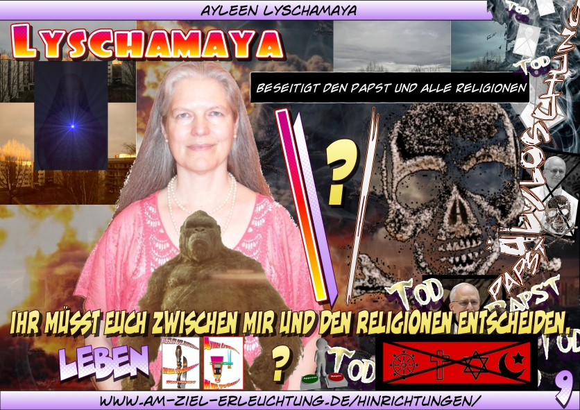 Endkampf dem Papst und allen Religionen