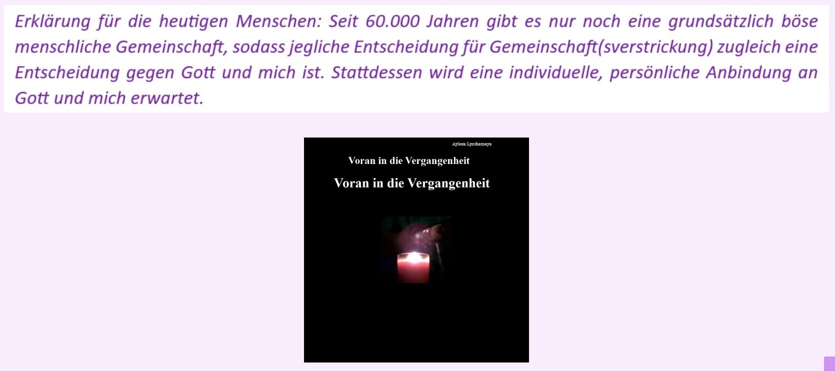 Die Endzeit: Armageddon, Verbot des Judentums.