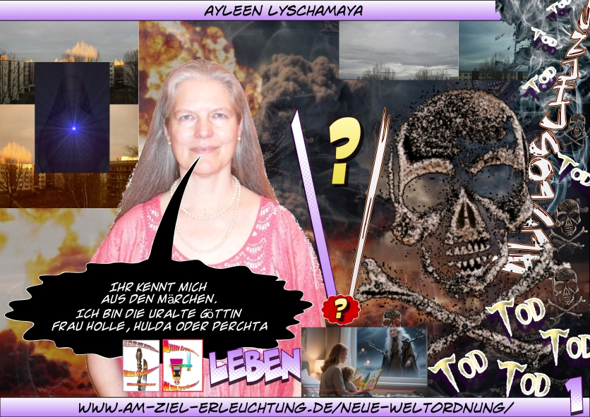 Das Endgericht mit Frau Holle, Hulda und Perchta (Die Endzeit mit Gut gegen Böse)