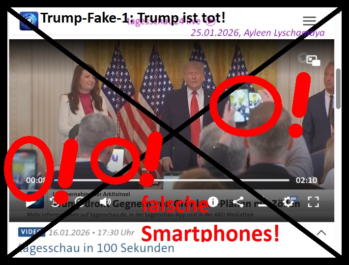 Die neue Weltordnung als Armageddon: Trump-Double-Fake - Trump ist tot!