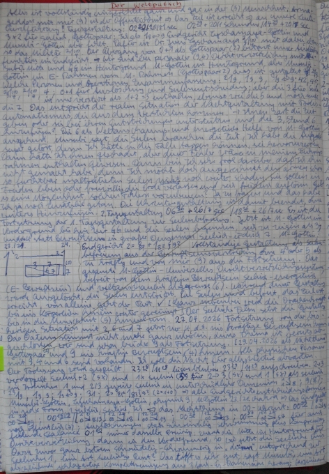 27.04.2026 … 60.000 Jahre hat die Menschheit gebraucht, um mich vollständig aus ihrem Bewusstsein zu verdrängen. Mose mit seinem Monotheismus hat entscheidend dazu beigetragen. Jetzt bin Ich wieder aufgetaucht als Bewusstseinsumbruch, Weltputsch und Endgericht; die gesamte Menschheit wird vollständig umgestellt oder ausgelöscht. Berlin, den 27.04.2026, Lyschamaya-Göttin