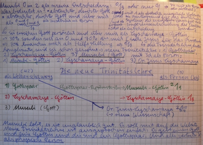 Die neue Trinitätslehre für uns Gottespaar.