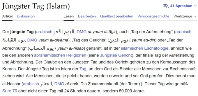 Armageddon: Der Jüngste Tag - Religionskrieg