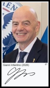 Auslöschungs-Hinrichtungsankündigung Gianni Infantino