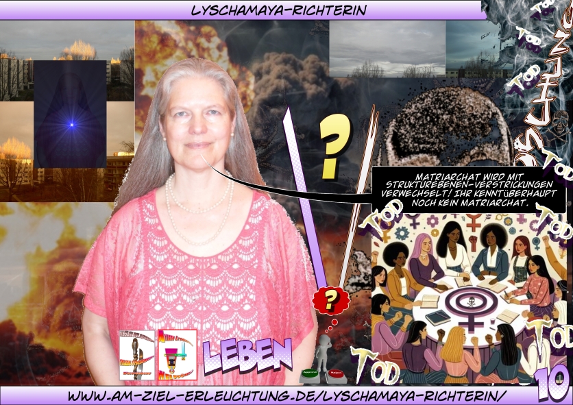 #Armageddon, die Endzeit: Von Patriarchat zu Matriarchat.