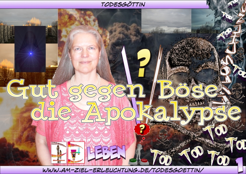 Armageddon: Der Tod ist mein! Als Todesgöttin der Apokalypse.