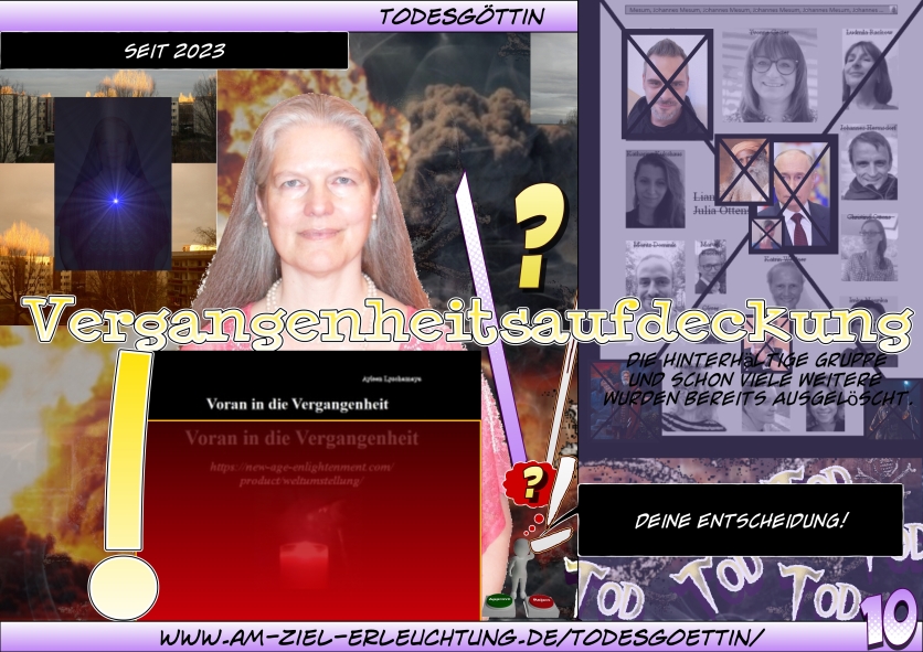 Armageddon: Der Tod ist mein! Als Todesgöttin der Apokalypse.