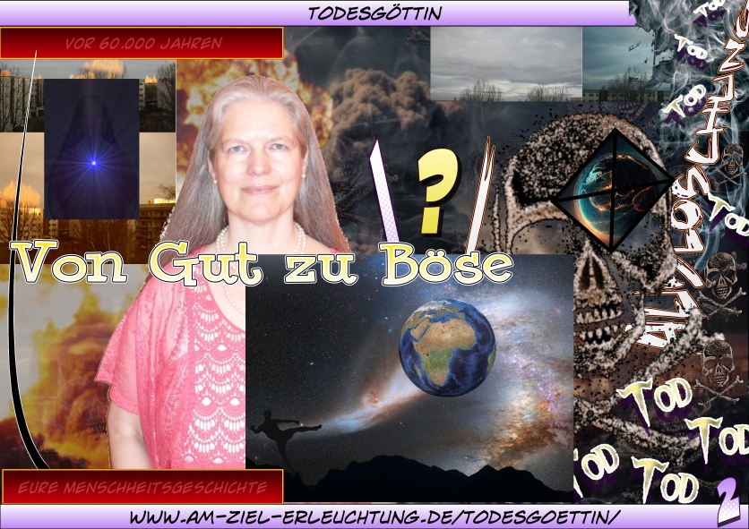 Armageddon: Der Tod ist mein! Als Todesgöttin der Apokalypse.