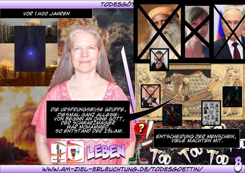 Armageddon: Der Tod ist mein! Als Todesgöttin der Apokalypse.