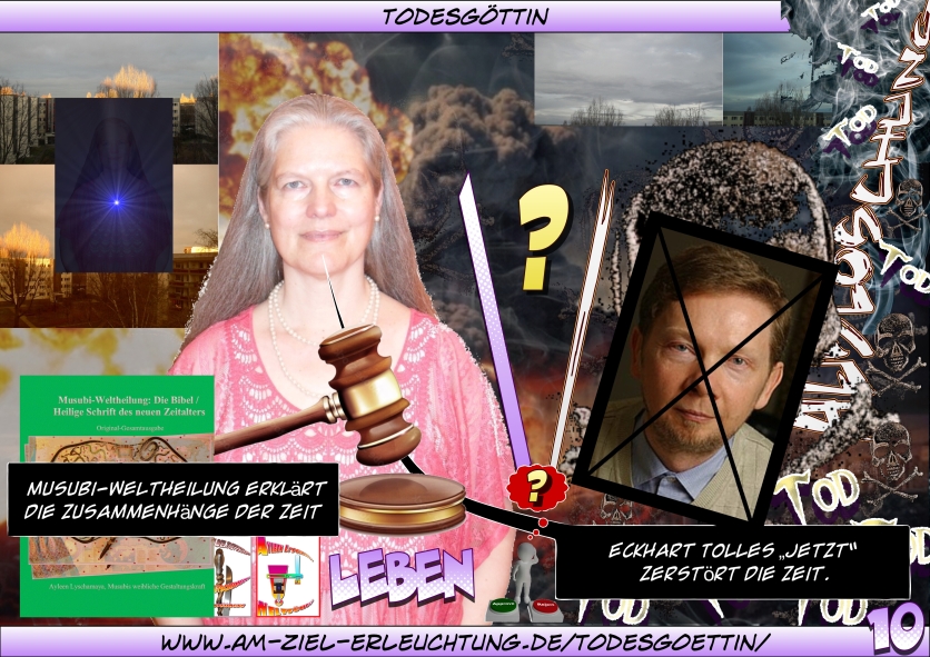 Das Jüngste Gericht für Sadhguru, Putin, Liane, Ravi Shankar und Swami, Mooji, Mutter Meera, Dalai Lama, Mose und Netanjahua, Papst Leo und Trump, Modschtaba Chamenei und Mohammed, Anssi Antila, Eckhart Tolle, Christina von Dreien, Dr. Joe Dispenza.